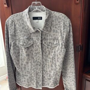 Kut from the Kloth Women's Gray Denim Jacket